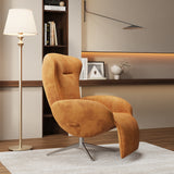 Modern Luxury Rotating Lounge Chair, Zero Gravity Recliner with Ergonomic Support