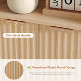 68" Tall Corner Cabinet with Magnetic Lock, 26" Wide Storage Cabinet with Stable Support Legs