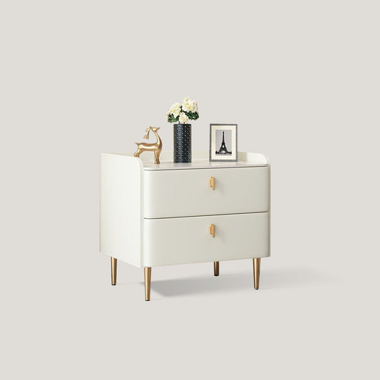 Mesitas de noche de madera Mesita de noche moderna de lujo