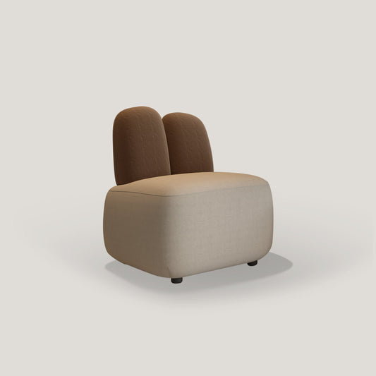 Sillón moderno de un solo asiento