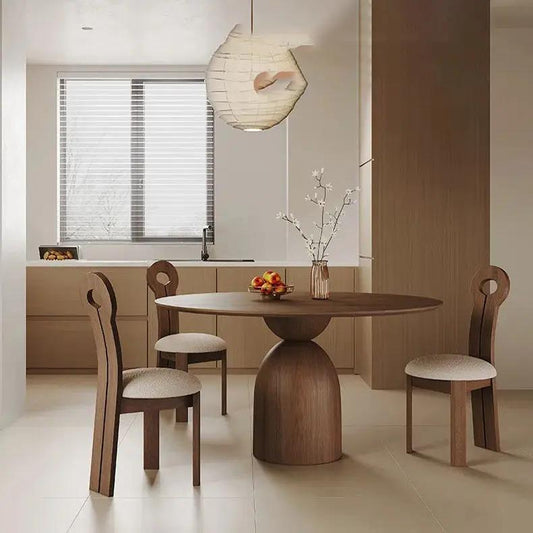 Juego de mesa de comedor moderno de mediados de siglo