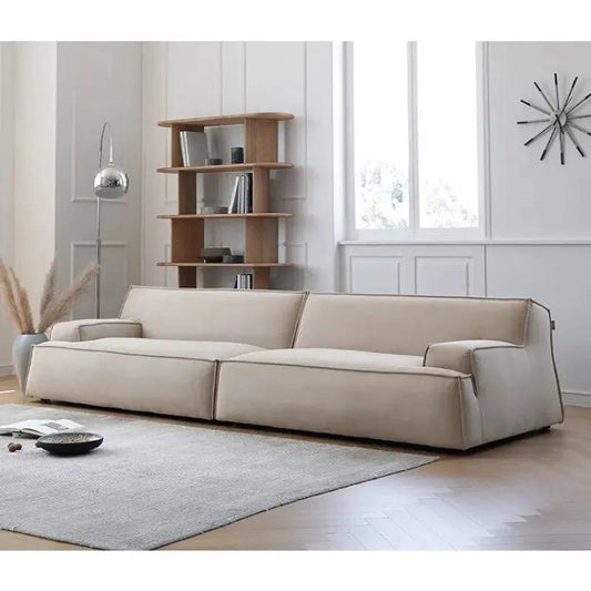 Sofá minimalista moderno tapizado vertical