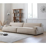 Sofá minimalista moderno tapizado vertical