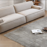 Sofá minimalista moderno tapizado vertical