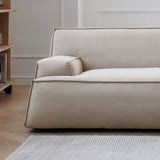 Sofá minimalista moderno tapizado vertical