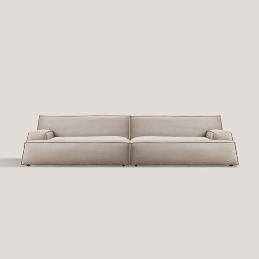 Sofá minimalista moderno tapizado vertical