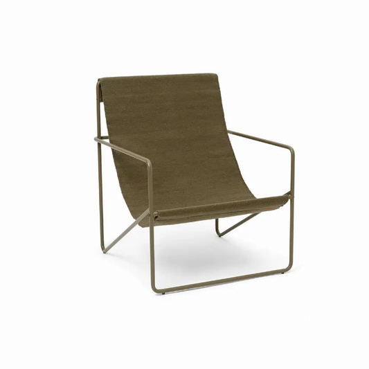 Sillón moderno estilo desierto para exteriores