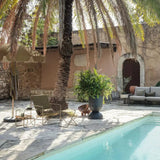 Sillón moderno estilo desierto para exteriores