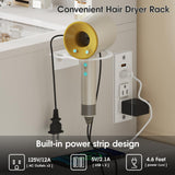 Pequeño tocador con 3 espejos iluminados ajustables