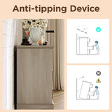 Mid Century Large Chest Storage Dresser Organizer with 7 Drawers