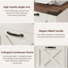 Vabches 4 Drawer Farmhouse Lateral File Cabinet