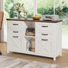Farmhouse Lateral Filing cabinet Fits Letter for Home Office