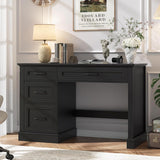 47in Executive Desk with 3 Drawers and Adjustable File Drawer