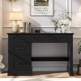 47in Executive Desk with 3 Drawers and Adjustable File Drawer