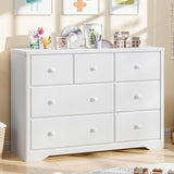 Multi-Functional Wood Large Chest of White Drawers for Bedroom