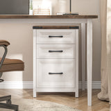 Vabches 3 Drawer Farmhouse Vertical Filing Cabinet