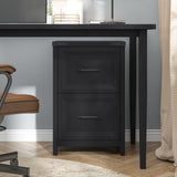 Vabches 2 Drawer Farmhouse Vertical Filing Cabinet for Home Office