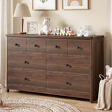 Vabches 8 Drawer Changing Table Dresser for Bedroom