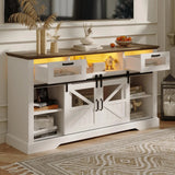 Soporte de TV para televisores de hasta 65 pulgadas con puertas corredizas