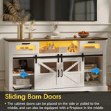 Soporte de TV para televisores de hasta 65 pulgadas con puertas corredizas