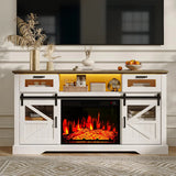 Soporte de TV para televisores de hasta 65 pulgadas con puertas corredizas