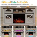 Soporte de TV para televisores de hasta 65 pulgadas con puertas corredizas