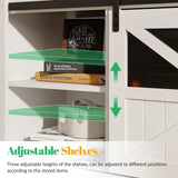 Soporte de TV para televisores de hasta 65 pulgadas con puertas corredizas