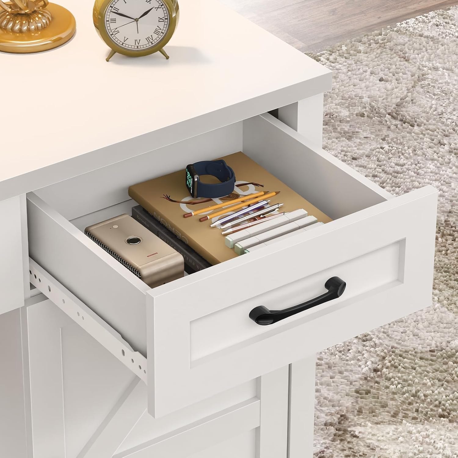 Pure White(+LED Light)