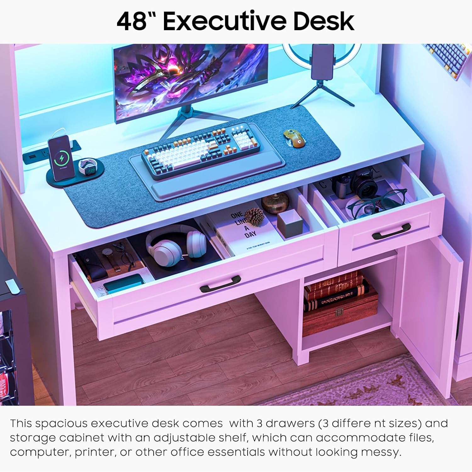 Pure White(+LED Light)