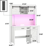 Pure White(+LED Light)