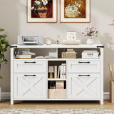 Filing Organization Storage Cabinets 4 Drawer with Adjustable Shelf