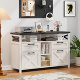 Filing Organization Storage Cabinets 4 Drawer with Adjustable Shelf