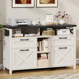 Filing Organization Storage Cabinets 4 Drawer with Adjustable Shelf