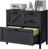 Large Farmhouse File Cabinets with Drawers for Home Office