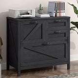 Large Farmhouse File Cabinets with Drawers for Home Office