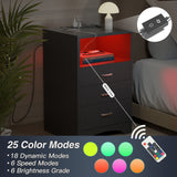 Black-with Led Lights