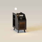 Nightstand Open Storage Bedside End Table