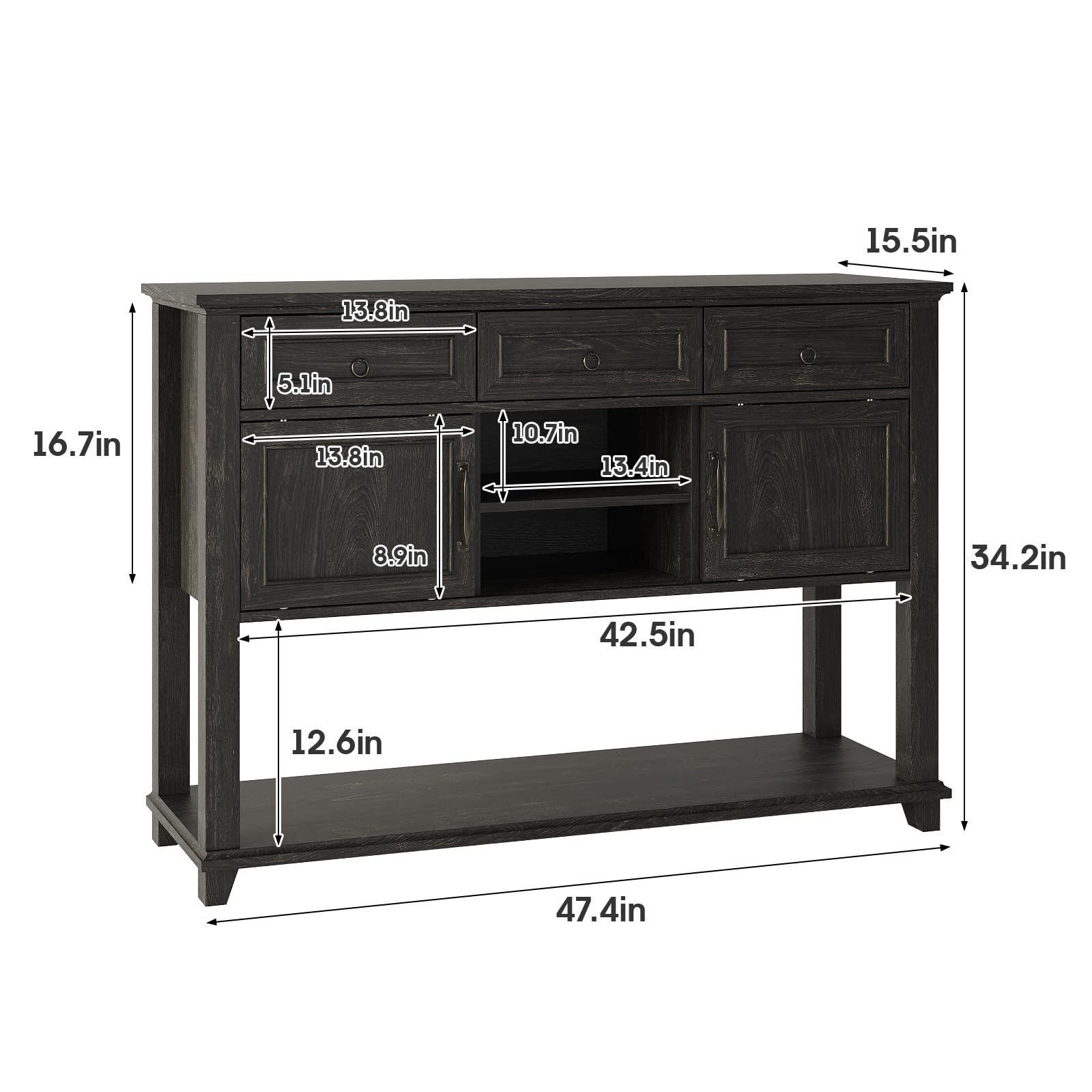 Dark Rustic Oak