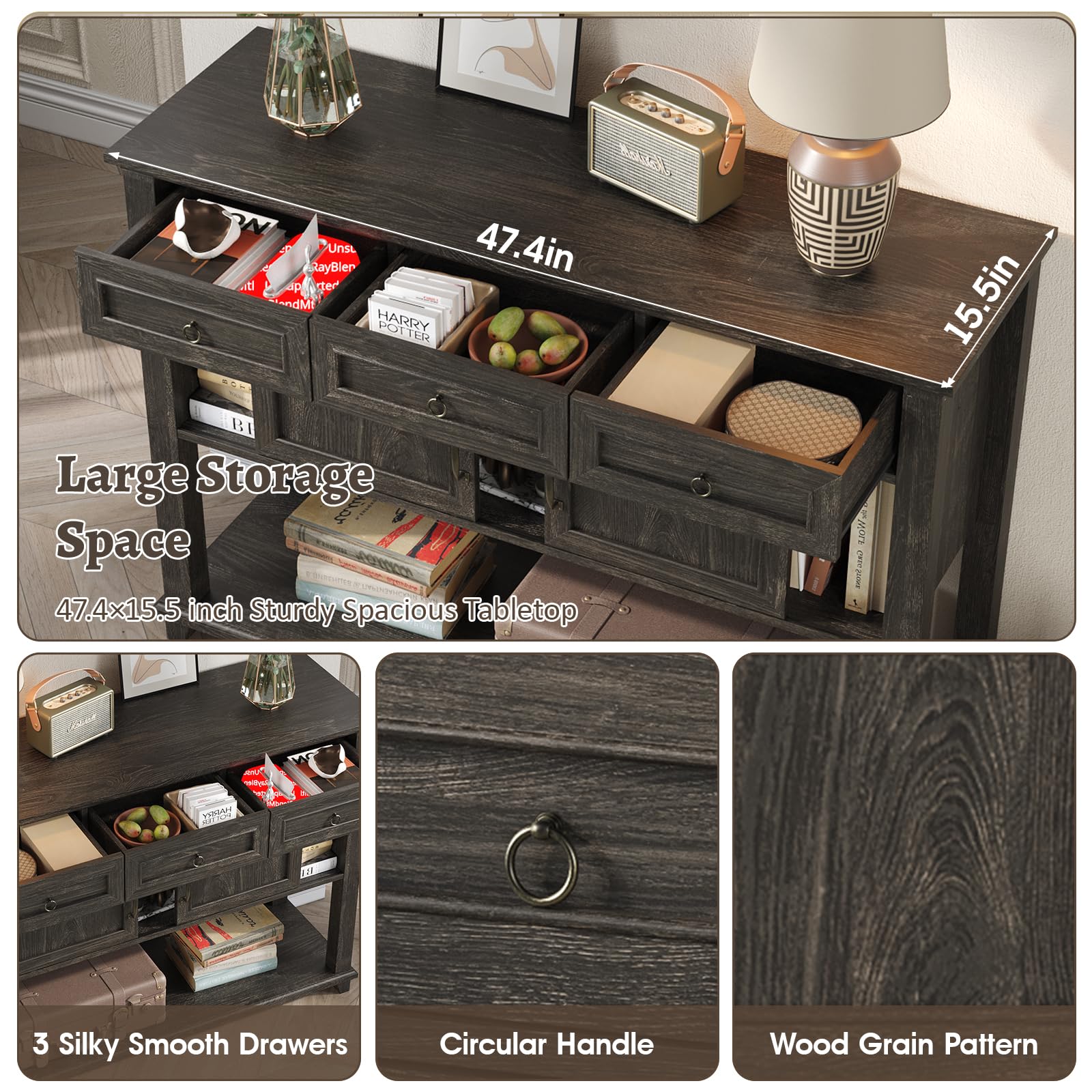 Dark Rustic Oak