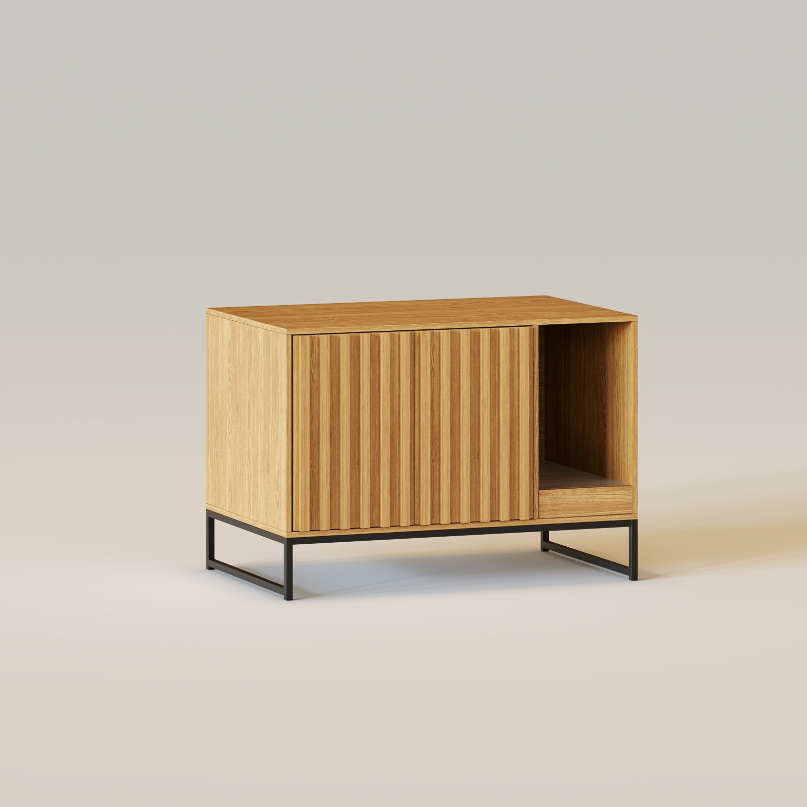 Cat Litter Box Enclosure Furniture Hidden Litter Box