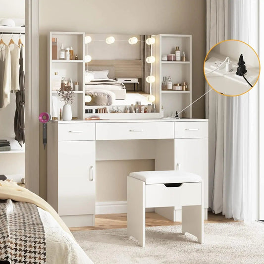 White with Charging