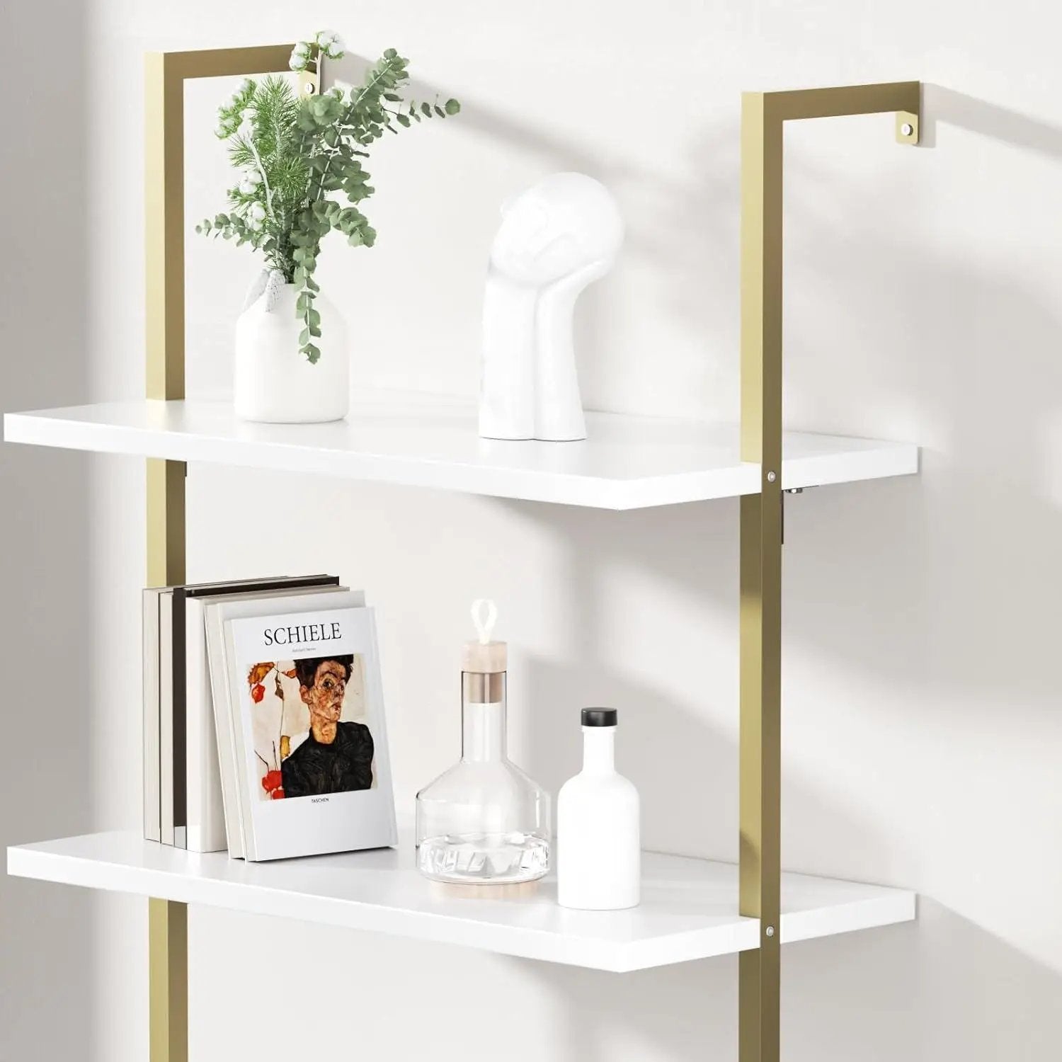 White & Gold