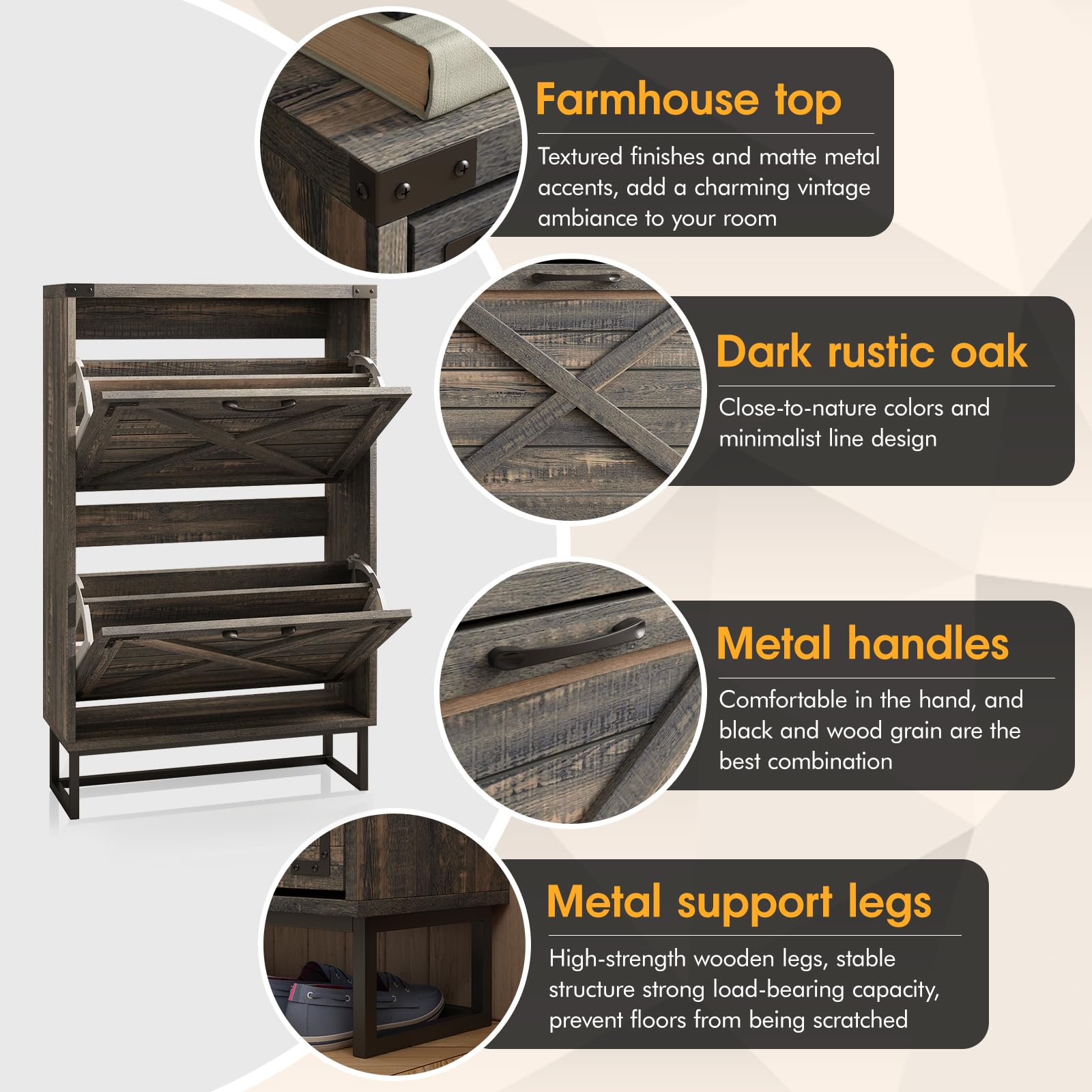 Dark Rustic Oak