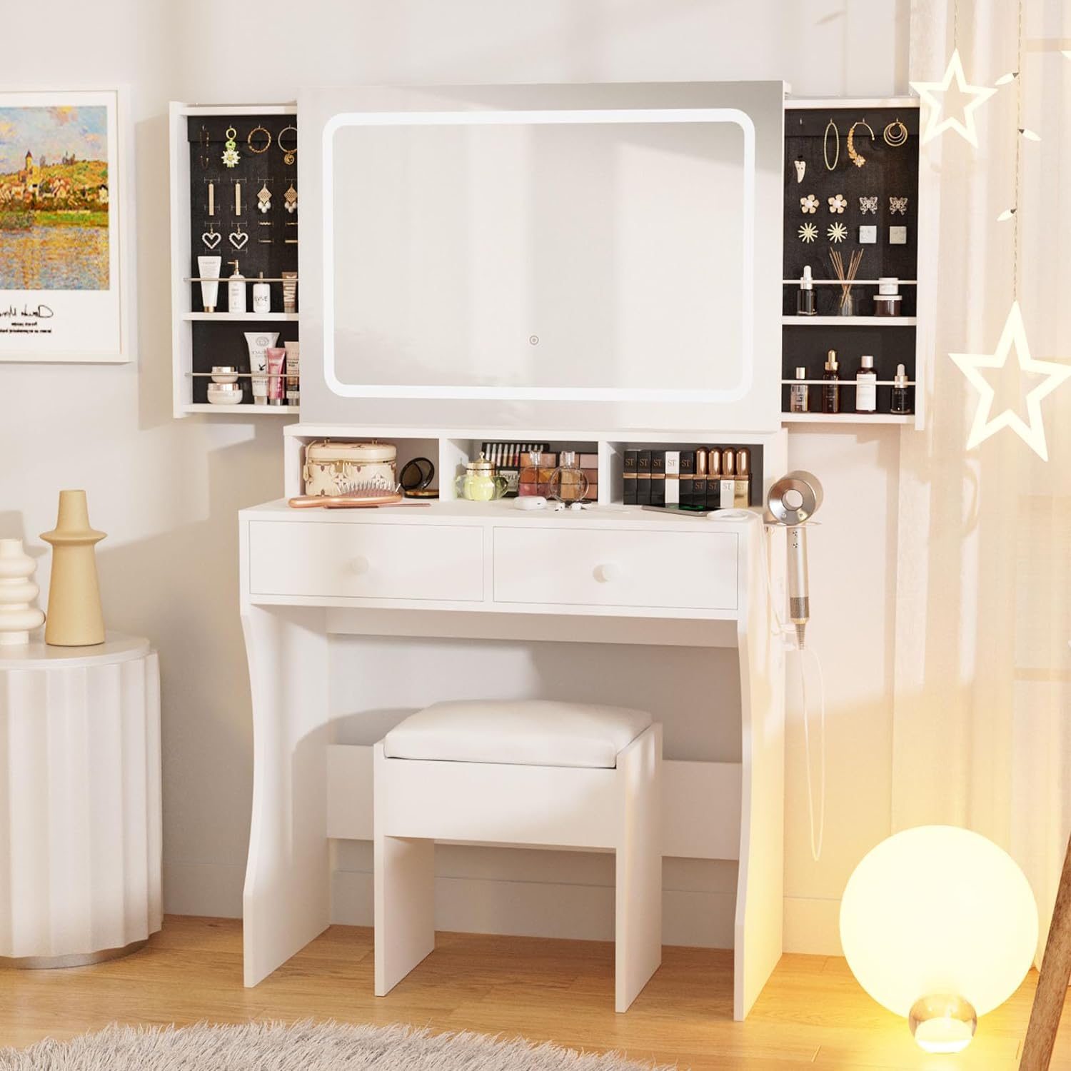 White