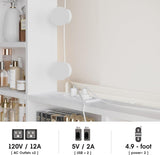 White with Charging