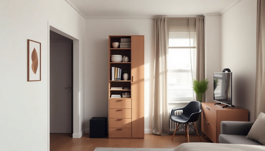 Maximize Small Space with a Slim Storage Cabinet