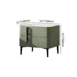 Modern Nightstand with Drawers Freestanding Bedside Table