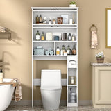 Over The Toilet Storage Cabinet with Paper Holder