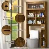 Over The Toilet Storage Cabinet with Paper Holder