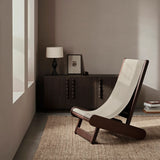 Modern Comfort Wood Frame Lounge Chair for Livingroom